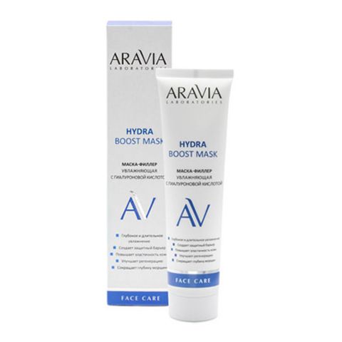 Маска-филлер увлажняющая с гиалуроновой кислотой HYDRA BOOST MASK, 100 мл ARAVIA Laboratories