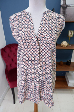 Блузка H&M с принтом 44 размер