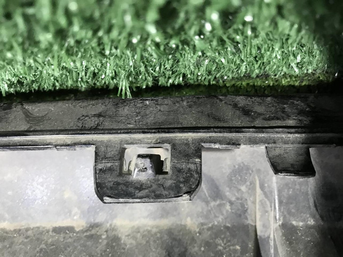 Юбка заднего бампера Porsche Macan 95b (2014-2018)