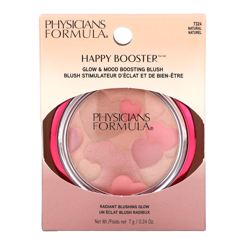 Physicians Formula, Happy Booster, румяна для сияния и настроения, 7324 натуральные, 7 г (0,24 унции)