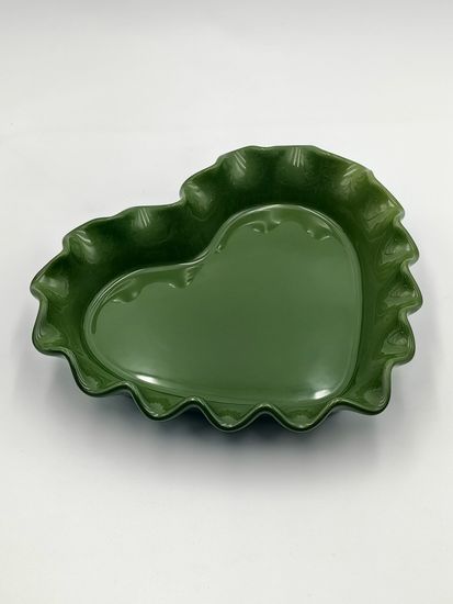 Форма для выпечки керамическая 33х29 см. Сердце