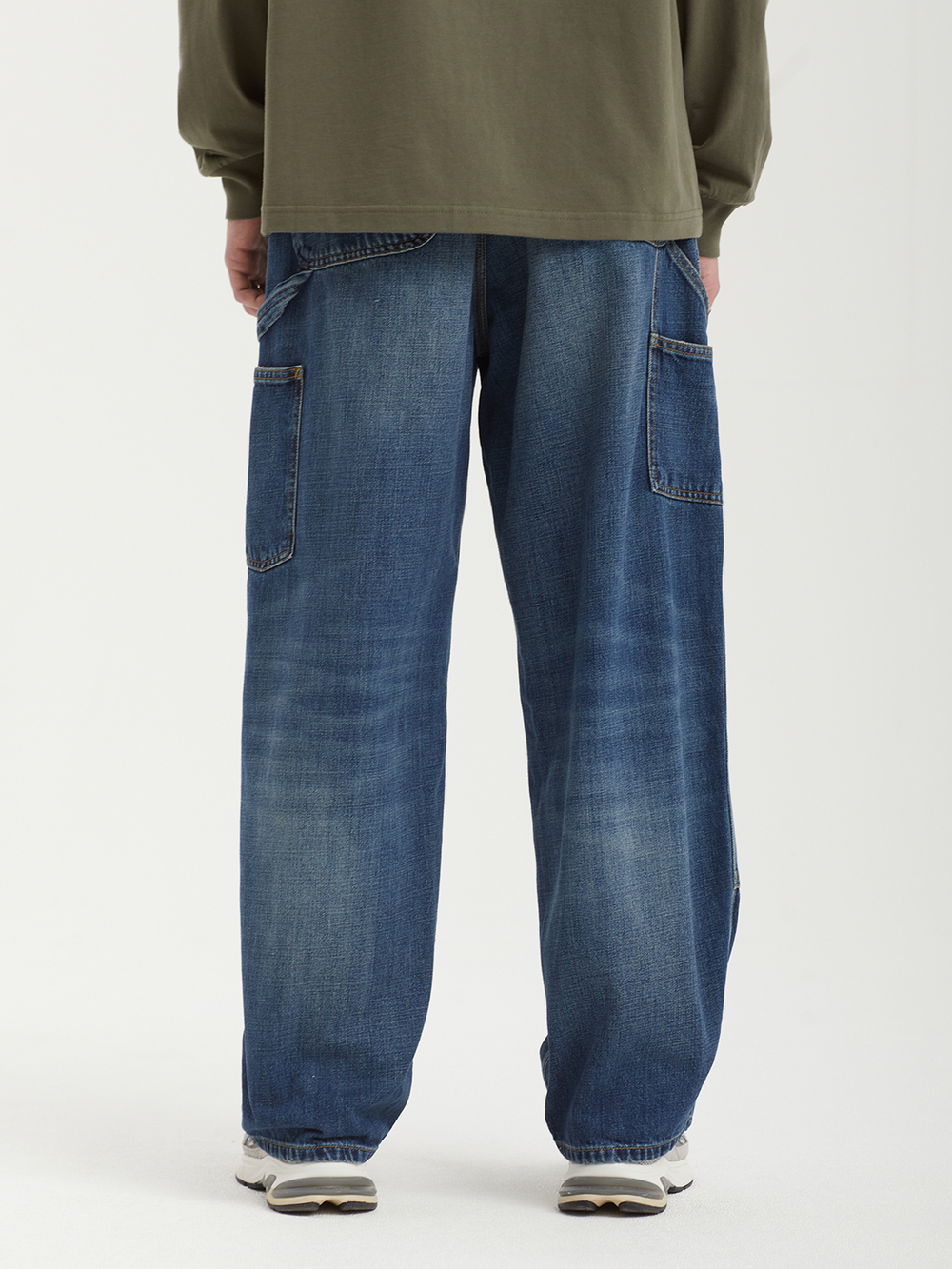 Мужские Джинсы (Loose Straight Fit) Og Double Knee