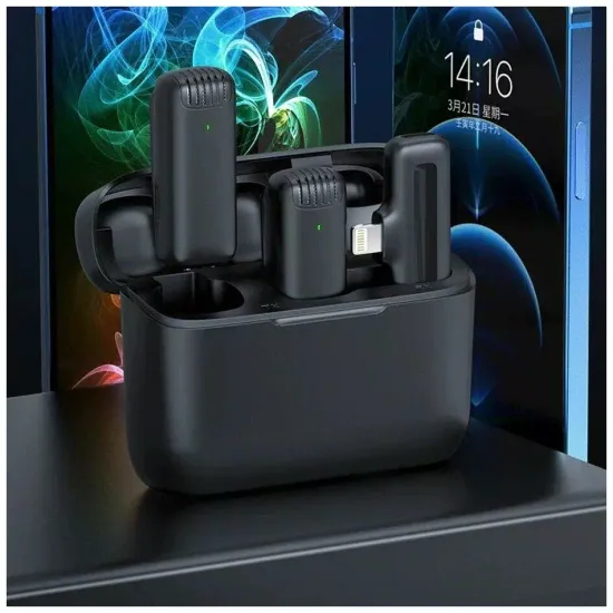 Микрофон для мобильного устройства Ulanzi J12 (Lightning), черный