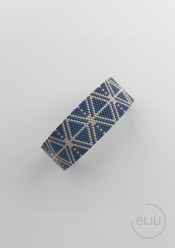 Схема PEYOTE, Схема браслета мозаичное плетение, узор из Miyuki Delica 11/0, файл PDF, №231