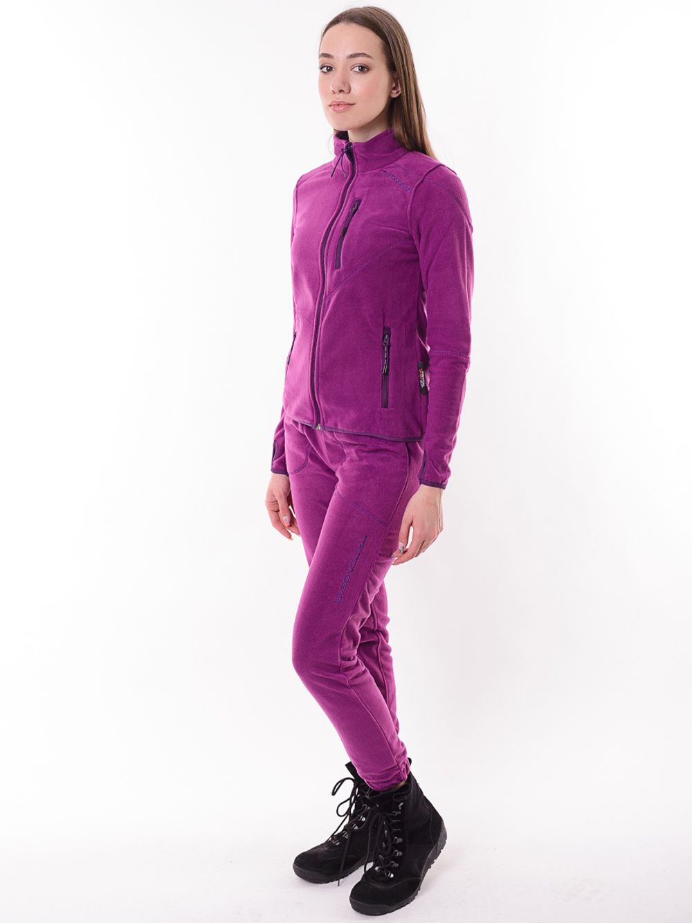 Флисовый костюм "Рич" Женский (Флис, фиолетовый) Triton