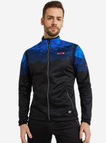 Куртка разминочная KV+ TORNADO black/blue, мужская, 22V104.12