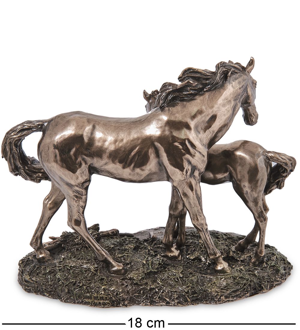 Veronese WS-1409 Статуэтка «Пара лошадей»