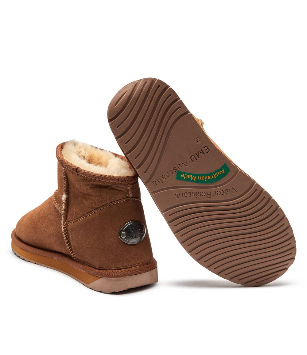 Кожаные угли Platinum Slim Darling EMU Australia - каштановый(WP11875)