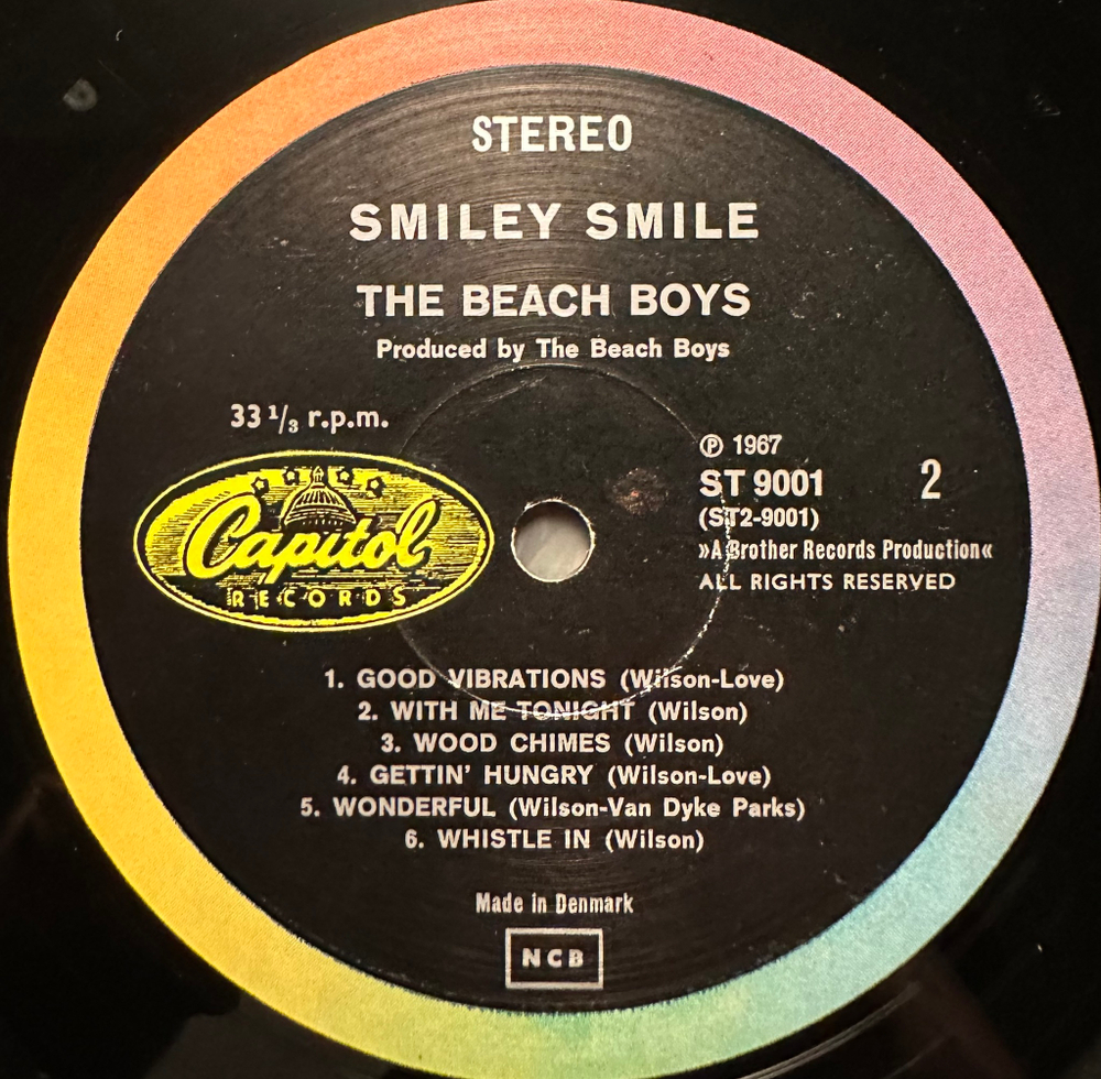 The Beach Boys - Smiley Smile (Дания 1967г.)