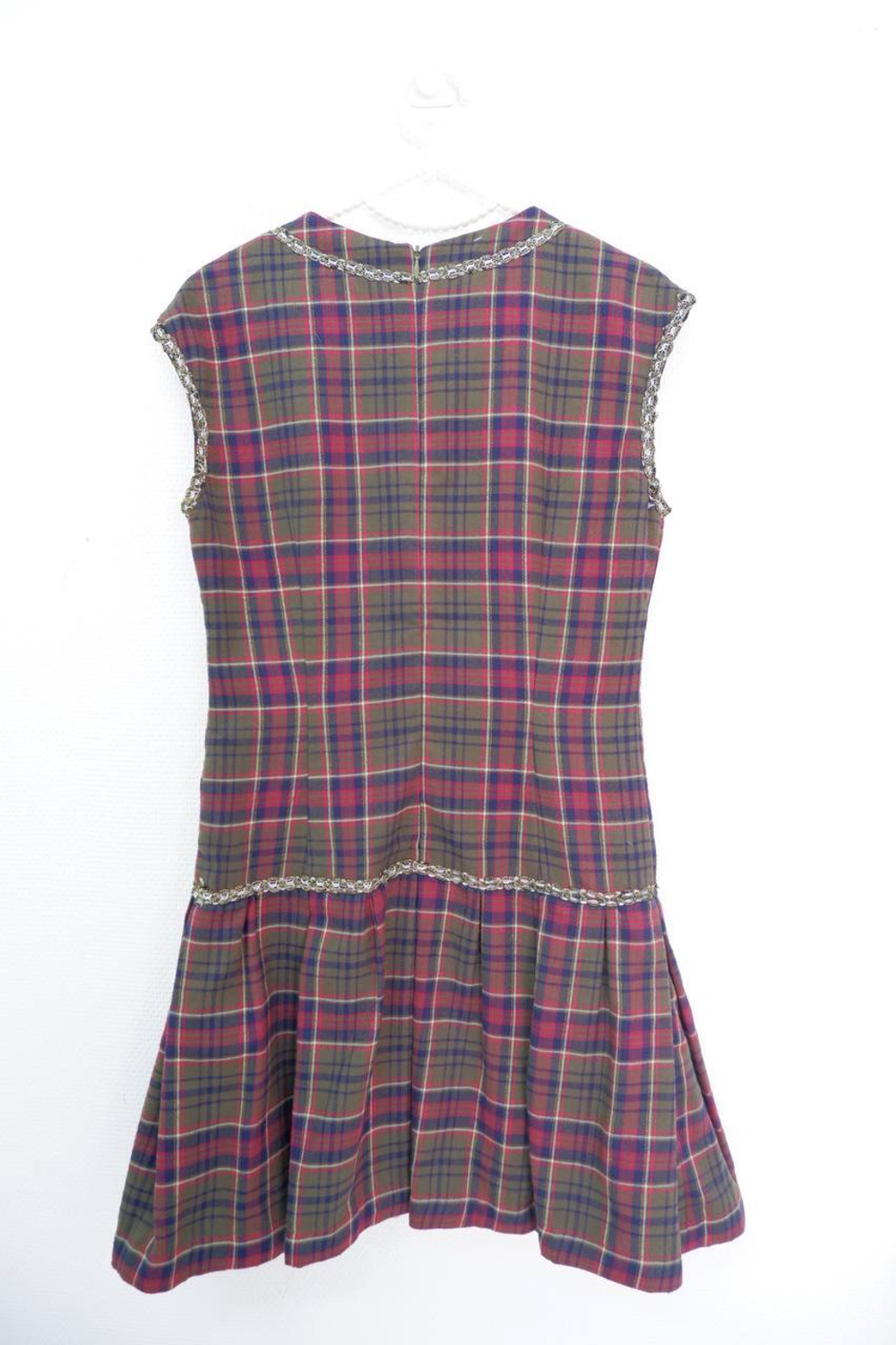 Платье Oodji в клетку 44 размер