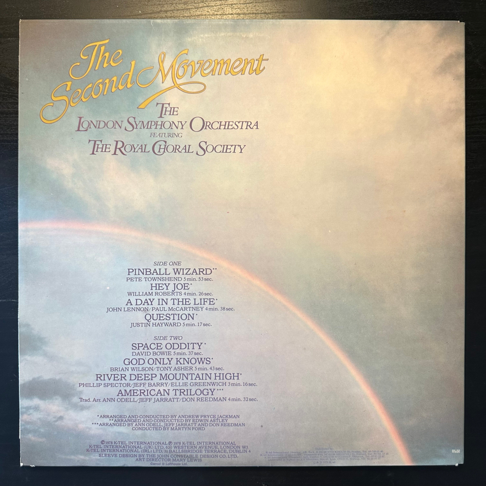 The London Symphony Orchestra - The Second Movement (Швеция 1978г.)