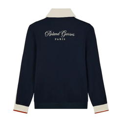 Мужская теннисная кофта Roland Garros Performance - navy blue