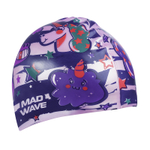 Шапочка для плавания силиконовая Mad Wave Unicorn
