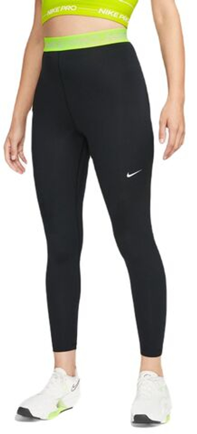 Леггинсы Nike Pro 365 Tight 7/8 Hi Rise - Black