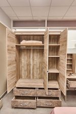 Дакота Шкаф 3-х ств с ящ (540)