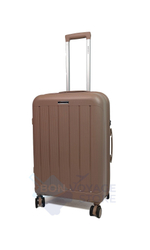 Средний чемодан Mironpan-V, Пудровый