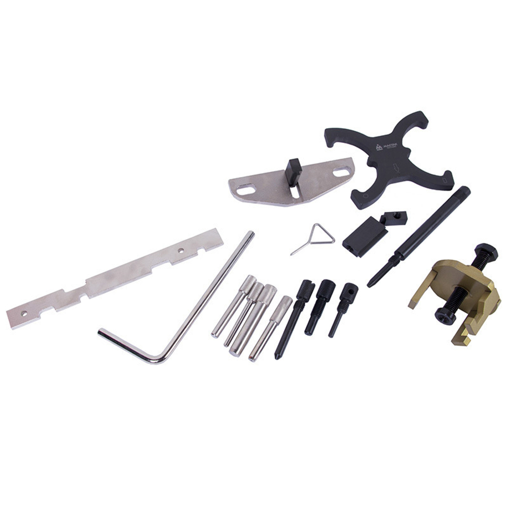 МАСТАК (103-21404C) Набор фиксаторов распредвала / коленвала, FORD, кейс, 16 предметов