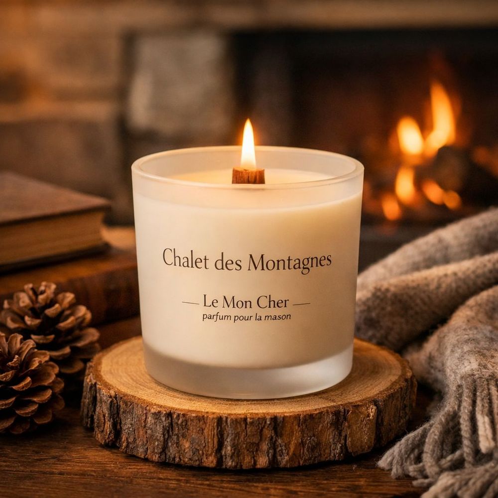 Аромасвеча для дома «Chalet des Montagnes»
