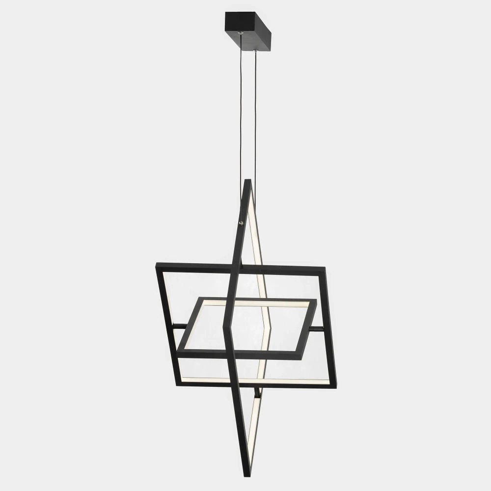 Citilux Cube CL719241 Подвесная светодиодная люстра Чёрная