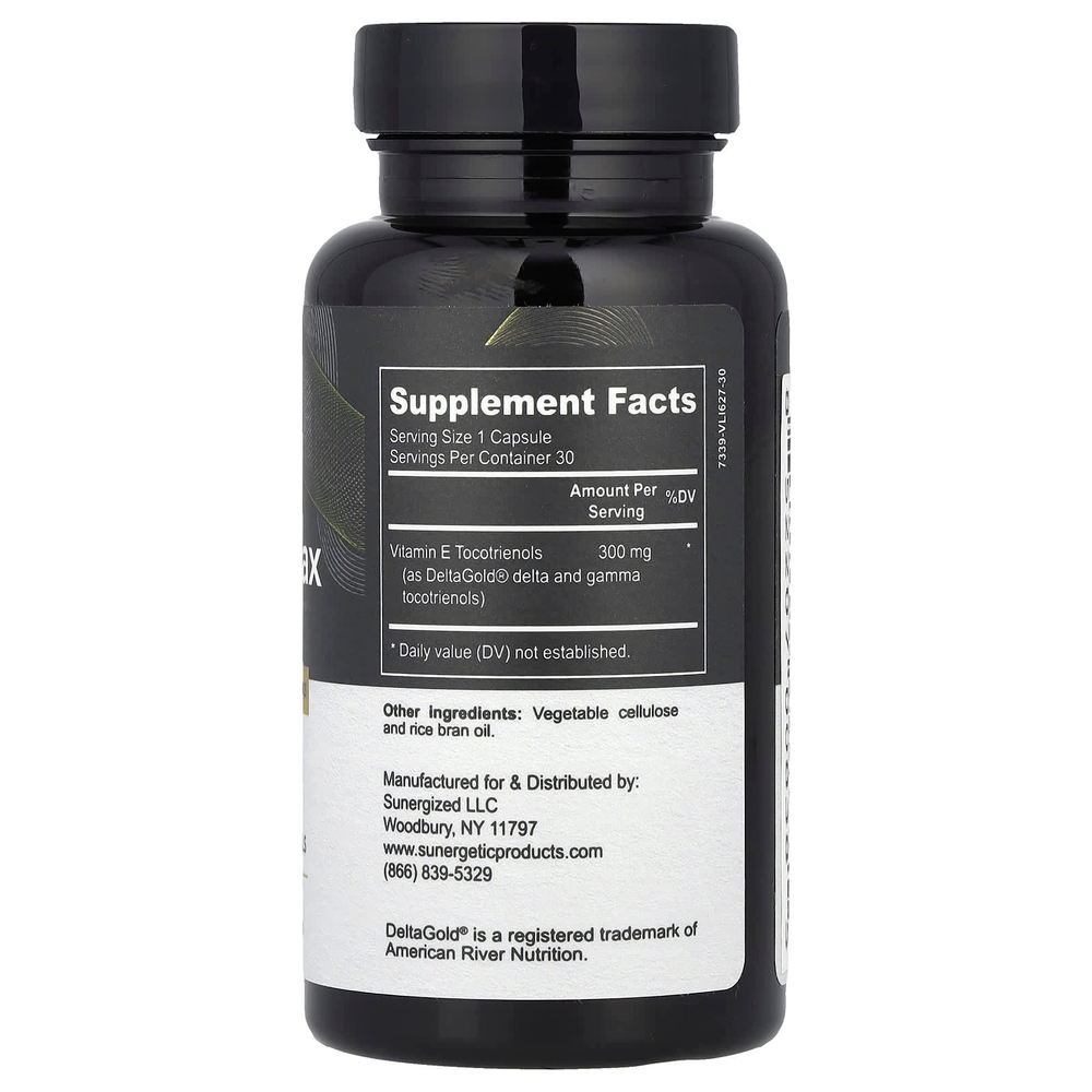 Sunergetic, Annatto Max DeltaGold®, 300 мг, 30 жидких капсул