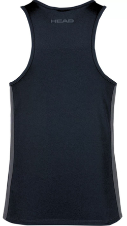 Женский топ теннисный Head Club 25 Tech Tank - black