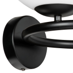 815627 Бра GLOBO 2х40W G9 ЧЕРНЫЙ/БЕЛЫЙ