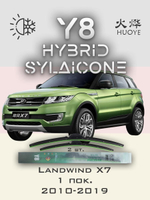 Щетки стеклоочистителя HUOYE Y8 550/500 мм на Landwind X7 | Hook/J-Hook