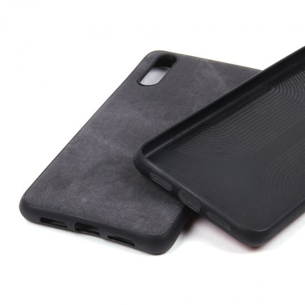 Чехол текстильный для Huawei P20, 010817 Синий