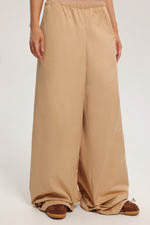 Брюки из плащёвки на кулиске