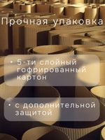 Комод для одежды Марм 70х35х67 см с 3 ящиками, бетон/белый, без скосов с органайзерами в скандинавском стиле