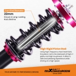 24 Ways Adjustable Coilovers Suspension Kit подходит для автомобиля BMW 3 (E46) 4-door sedan 318i; 330i; 325i; 328i; 318d; 320d; 320i,325i ;330d (02/1998-04/2005) lowering kit