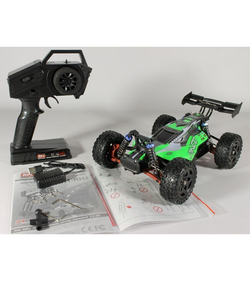 Радиоуправляемая багги Remo Hobby Dingo UPGRADE V2.0 (зеленая) 4WD 2.4G 1/16 RTR