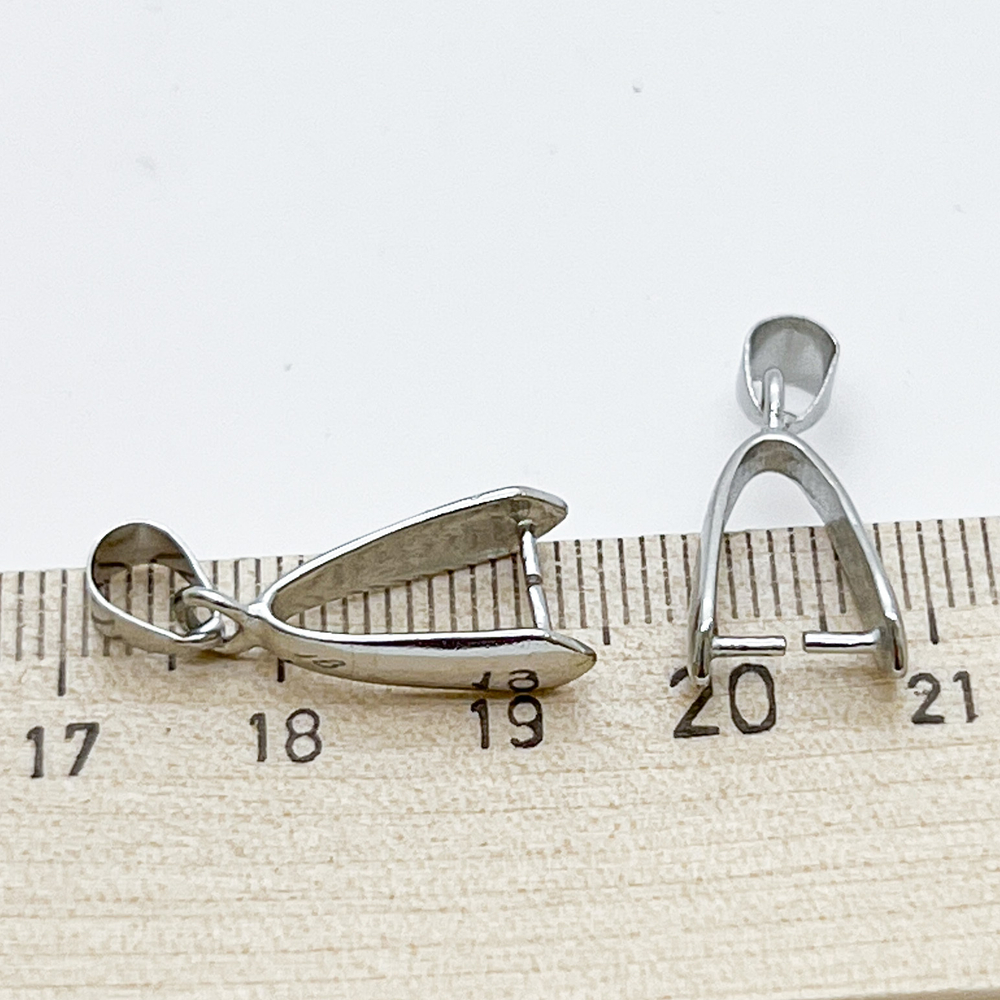 Бейл, цвет серебро, размер 18*4,5+7 мм, цена за 1 шт