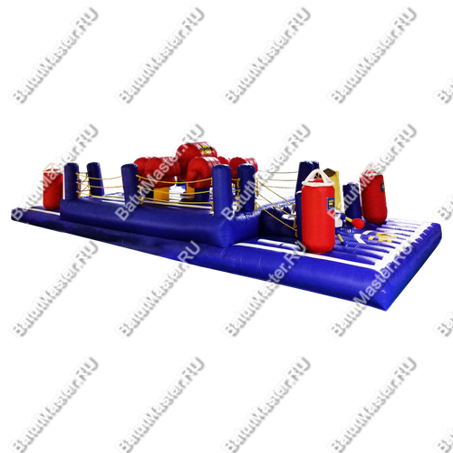 Надувная полоса препятствий "Веселые скачки"