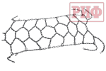 Цепи противоскольжения Фронтальный погрузчик "соты" 21 мм, 14x17.5 (1 шт. в упак.) РИФ