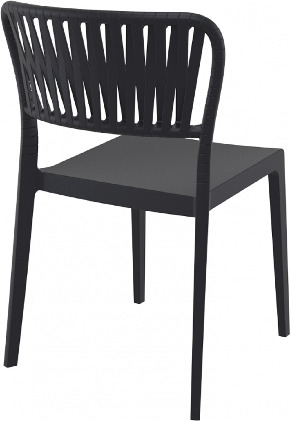 Стул пластиковый Siesta Contract Portofino, черный