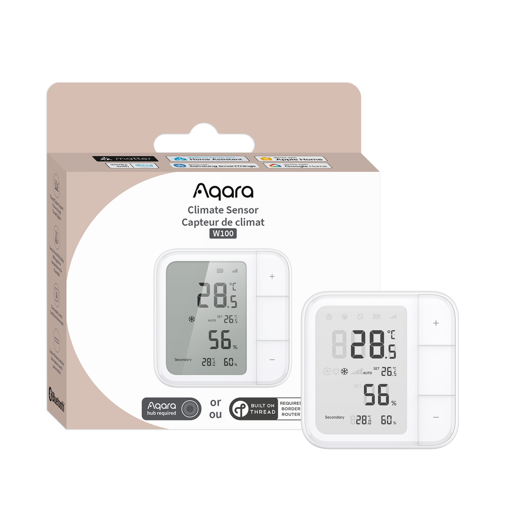 AQARA Многофункциональный датчик температуры W100, модель TH-S04D