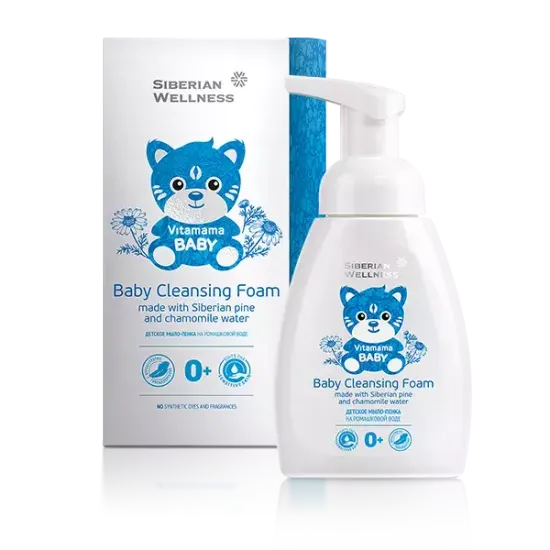 Детское мыло-пенка на ромашковой воде Витамама BABY