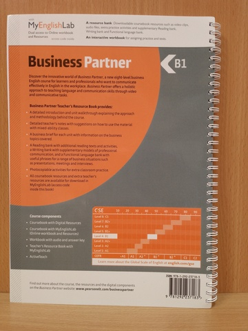 Business Partner B1 Teacher's Book and Myenglishlab Pack !! Книга для учителя !!!