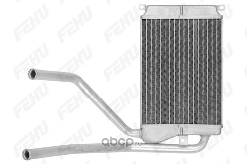Радиатор печки алюм. Daewoo Nexia до 2008 г. алюмин. (FEHU)