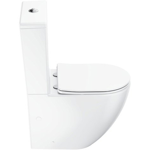 Унитаз компакт Ravak Optima RimOff Combi X01870 с бачком и сиденьем Микролифт