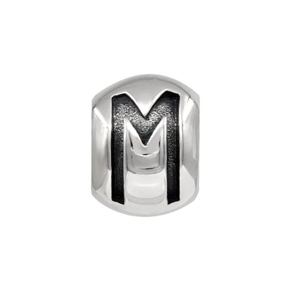 Шарм с руной Эваз - подвеска из серебра 925 пробы скандинавский оберег, вид спереди