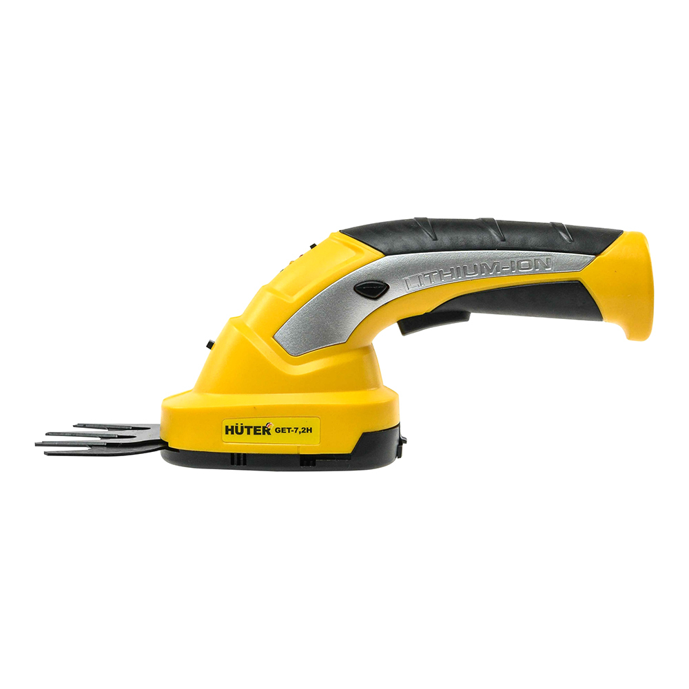 Кусторез аккумуляторный, ножницы для травы Huter GET-7,2
