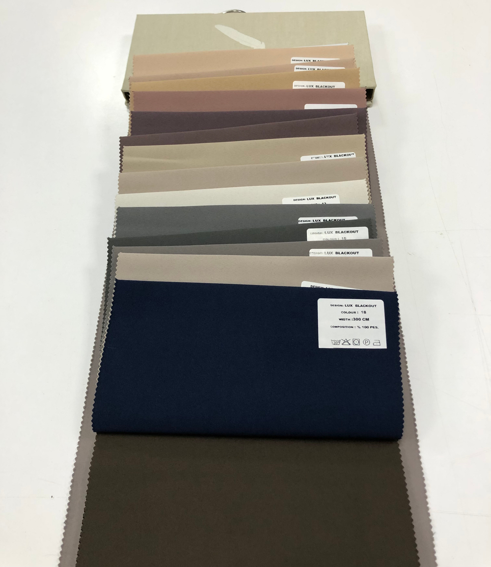 Портьерная ткань blackout двусторонний Aisa арт. Lux blackout (высота 300 см, Турция)