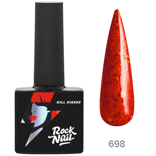 RockNail Гель-лак Kill kisses 698 Blood Sugar, 10 мл