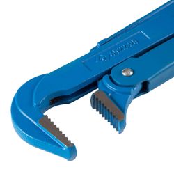 KING TONY (6522-25) Ключ газовый с прямыми губками №4