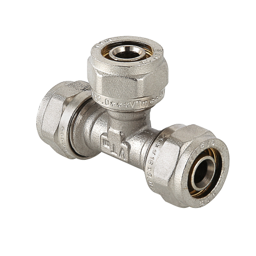 Тройник Valtec 32-16-32 (обжим) 368