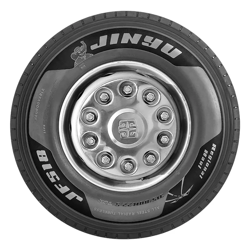 Шина 295/60R22,5 18 150/147 L TL JF518 JINYU Рулевая.
