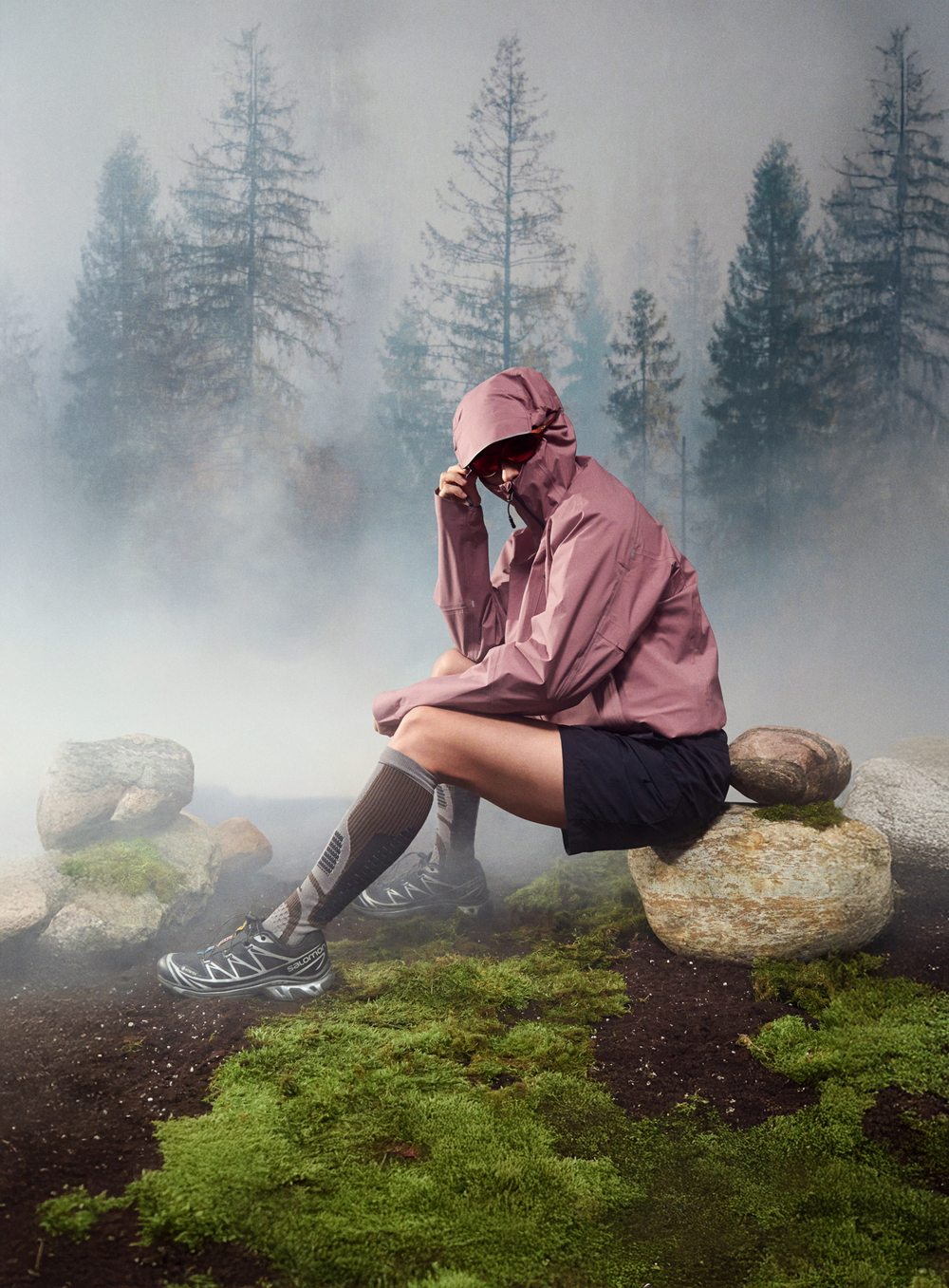 Куртка Nothomme Blue Wind Whisperer NanoShell Jacket "Gray Rose"