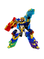 Робот-трансформер Блю Коп Metal Cardbot 69020